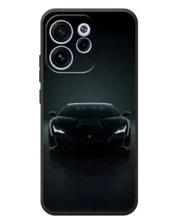 Чехол для OPPO Reno 15F с картинкой «Черный Lamborghini Aventador» Чехол для OPPO Reno 15F с картинкой «Черный Lamborghini Aventador»