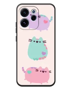 Чохол для OPPO Reno 15F з картинкою «Pusheen тріо» Чохол для OPPO Reno 15F з картинкою «Pusheen тріо»