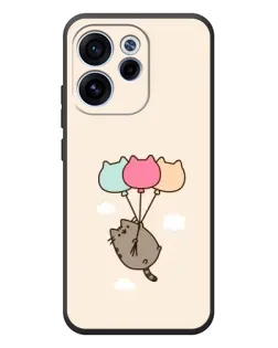 Чохол для OPPO Reno 15F з картинкою «Пушин на кульках» Чохол для OPPO Reno 15F з картинкою «Пушин на кульках»