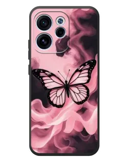 Чехол для OPPO Reno 15F с картинкой «Бабочка в дыму» Чехол для OPPO Reno 15F с картинкой «Бабочка в дыму»