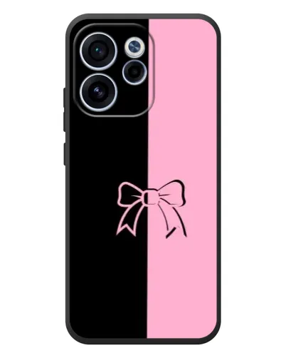 Чехол для OPPO Reno 15F с картинкой «Половинки банта» Чехол для OPPO Reno 15F с картинкой «Половинки банта»