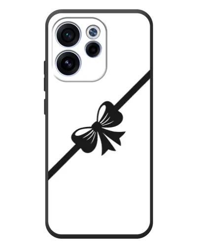 Чехол для OPPO Reno 15F с картинкой «Диагональный бант» Чехол для OPPO Reno 15F с картинкой «Диагональный бант»