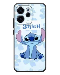 Чехол для OPPO Reno 15F с картинкой «Stitch среди цветов» Чехол для OPPO Reno 15F с картинкой «Stitch среди цветов»