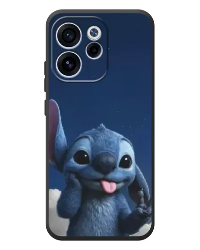 Чехол для OPPO Reno 15F с картинкой «Стич в облаках» Чехол для OPPO Reno 15F с картинкой «Стич в облаках»