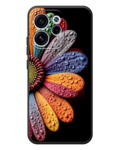 Чехол для OPPO Reno 15F с картинкой «Радужный цветок»