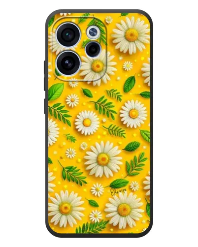 Чехол для OPPO Reno 15F с картинкой «Ромашковое солнце»