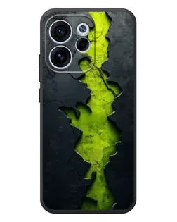 Чехол для OPPO Reno 15F с картинкой «Салатовый разлом скалы» Чехол для OPPO Reno 15F с картинкой «Салатовый разлом скалы»