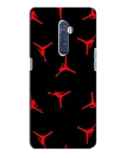 Чохол для OPPO Reno 2 з картинкою «Jordan Red Pattern» Чохол для OPPO Reno 2 з картинкою «Jordan Red Pattern»