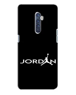 Чехол для OPPO Reno 2 с картинкой «Jordan White Logo»