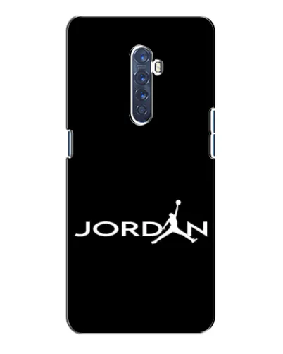 Чехол для OPPO Reno 2 с картинкой «Jordan White Logo» Чехол для OPPO Reno 2 с картинкой «Jordan White Logo»