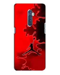 Чехол для OPPO Reno 2 с картинкой «Jordan Red Smoke»