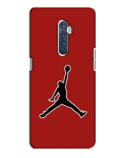 Чехол для OPPO Reno 2 с картинкой «Jordan Red Back»