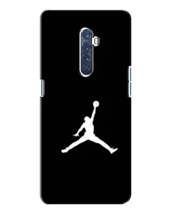 Чехол для OPPO Reno 2 с картинкой «Jordan Silhouette»