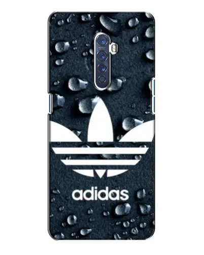 Чохол для OPPO Reno 2 з картинкою «Adidas Trefoil Blue»