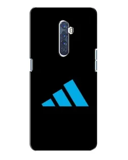 Чохол для OPPO Reno 2 з картинкою «Adidas Cyan Logo»