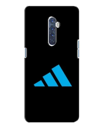 Чохол для OPPO Reno 2 з картинкою «Adidas Cyan Logo»