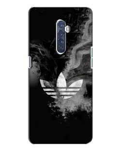 Чохол для OPPO Reno 2 з картинкою «Абстрактний дим Adidas»