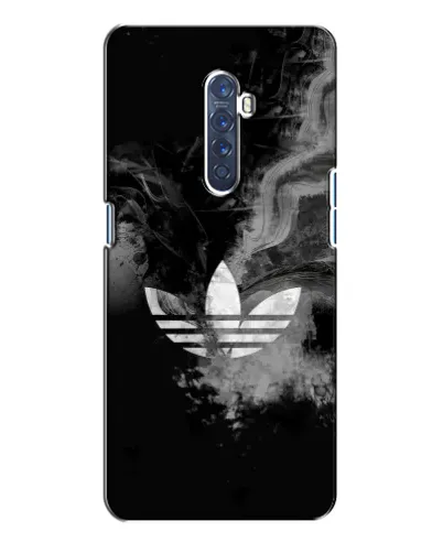 Чохол для OPPO Reno 2 з картинкою «Абстрактний дим Adidas»