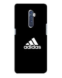 Чохол для OPPO Reno 2 з картинкою «Чорна класика Adidas»