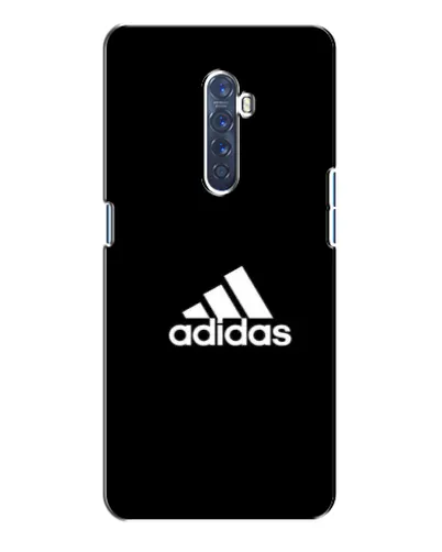 Чохол для OPPO Reno 2 з картинкою «Чорна класика Adidas»