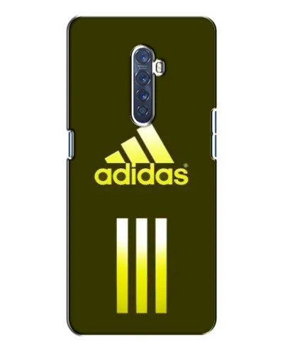 Чохол для OPPO Reno 2 з картинкою «Оливковий градієнт Adidas»