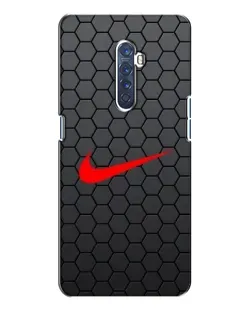 Чохол для OPPO Reno 2 з картинкою «Nike — карбонова сітка» Чохол для OPPO Reno 2 з картинкою «Nike — карбонова сітка»