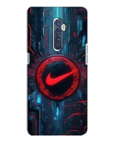 Чехол для OPPO Reno 2 с картинкой «Техногенный стиль Nike» Чехол для OPPO Reno 2 с картинкой «Техногенный стиль Nike»