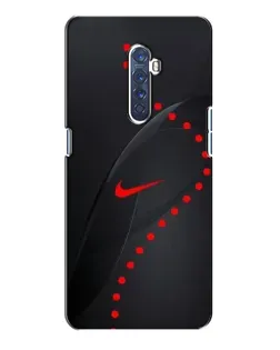 Чехол для OPPO Reno 2 с картинкой «Абстрактный дизайн Nike» Чехол для OPPO Reno 2 с картинкой «Абстрактный дизайн Nike»