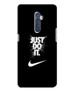 Чехол для OPPO Reno 2 с картинкой «Текстовый принт Nike» Чехол для OPPO Reno 2 с картинкой «Текстовый принт Nike»