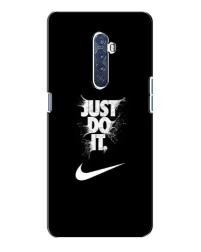 Чехол для OPPO Reno 2 с картинкой «Текстовый принт Nike» Чехол для OPPO Reno 2 с картинкой «Текстовый принт Nike»