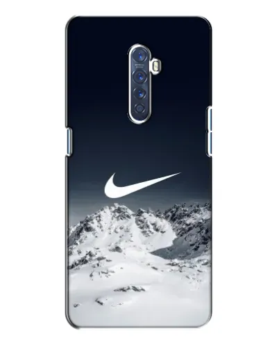 Чехол для OPPO Reno 2 с картинкой «Nike — зимние горы» Чехол для OPPO Reno 2 с картинкой «Nike — зимние горы»