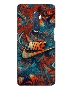 Чехол для OPPO Reno 2 с картинкой «Nike в абстракции» Чехол для OPPO Reno 2 с картинкой «Nike в абстракции»
