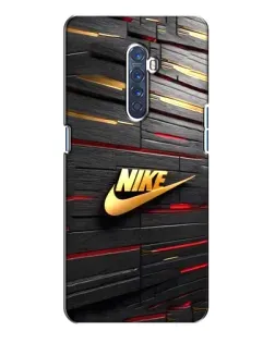 Чехол для OPPO Reno 2 с картинкой «Золотой Nike на металле» Чехол для OPPO Reno 2 с картинкой «Золотой Nike на металле»