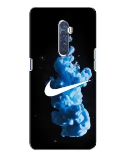 Чехол для OPPO Reno 2 с картинкой «Nike и синий дым» Чехол для OPPO Reno 2 с картинкой «Nike и синий дым»