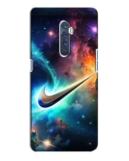 Чехол для OPPO Reno 2 с картинкой «Космический Nike Swoosh» Чехол для OPPO Reno 2 с картинкой «Космический Nike Swoosh»