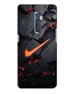 Чехол для OPPO Reno 2 с картинкой «Nike — эффект разломов» Чехол для OPPO Reno 2 с картинкой «Nike — эффект разломов»