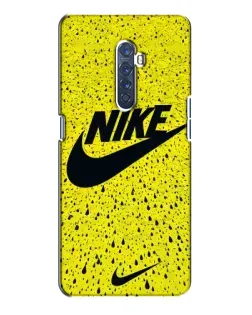 Чехол для OPPO Reno 2 с картинкой «Желтый текстурный Nike» Чехол для OPPO Reno 2 с картинкой «Желтый текстурный Nike»