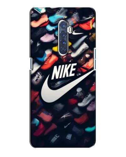 Чехол для OPPO Reno 2 с картинкой «Коллекция кроссовок Nike» Чехол для OPPO Reno 2 с картинкой «Коллекция кроссовок Nike»