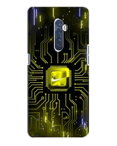 Чехол для OPPO Reno 2 с картинкой «Nike — золотая искра» Чехол для OPPO Reno 2 с картинкой «Nike — золотая искра»