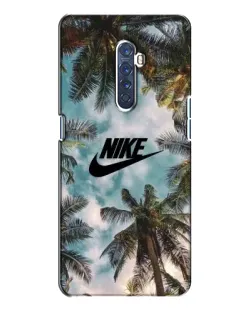 Чехол для OPPO Reno 2 с картинкой «Тропический принт Nike» Чехол для OPPO Reno 2 с картинкой «Тропический принт Nike»