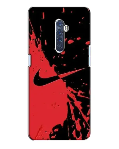 Чехол для OPPO Reno 2 с картинкой «Красные брызги Nike» Чехол для OPPO Reno 2 с картинкой «Красные брызги Nike»