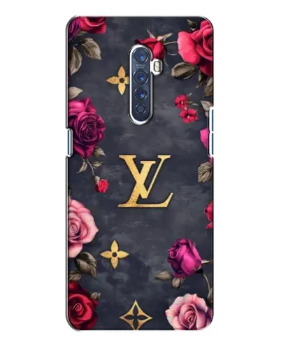 Чохол для OPPO Reno 2 з картинкою «Квітковий Louis Vuitton»
