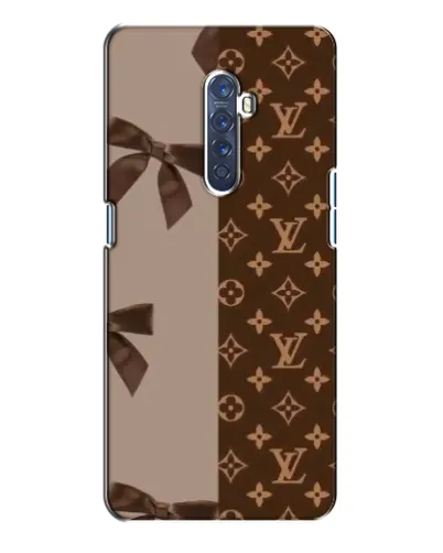 Чохол для OPPO Reno 2 з картинкою «Louis Vuitton — банти»