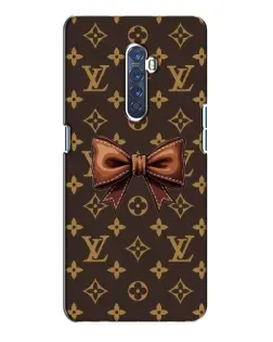 Чохол для OPPO Reno 2 з картинкою «LV з бантом»