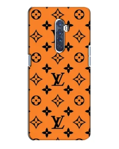 Чохол для OPPO Reno 2 з картинкою «Помаранчевий стиль LV»