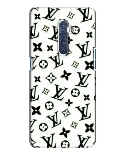 Чохол для OPPO Reno 2 з картинкою «Монохромний хаос LV»
