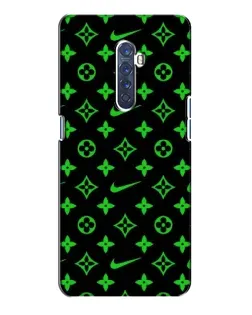 Чохол для OPPO Reno 2 з картинкою «Неоновий принт LV»