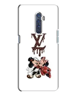 Чохол для OPPO Reno 2 з картинкою «LV та Міккі Маус»
