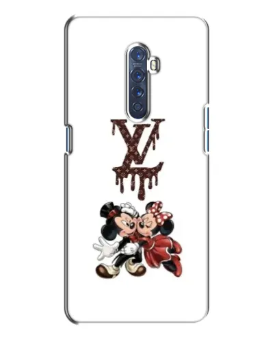 Чохол для OPPO Reno 2 з картинкою «LV та Міккі Маус»