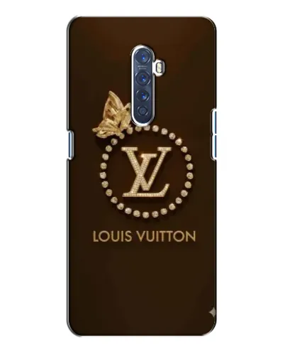 Чохол для OPPO Reno 2 з картинкою «LV — золота печатка»